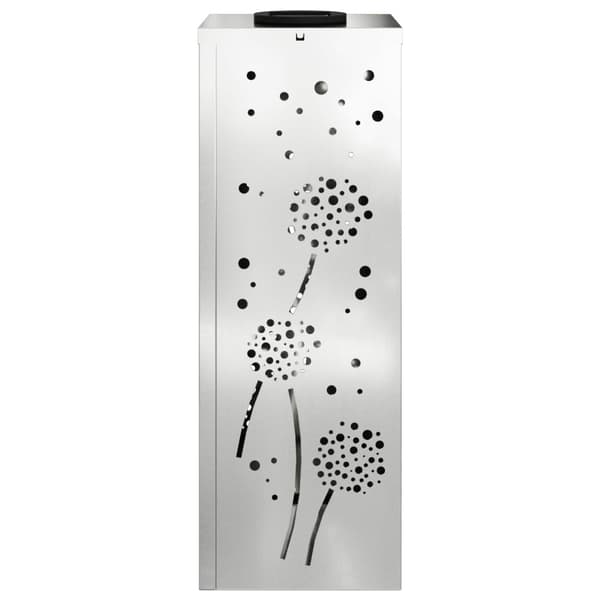 Solar LED Stig Ljus 2 pcs Silver Galvaniserat stål