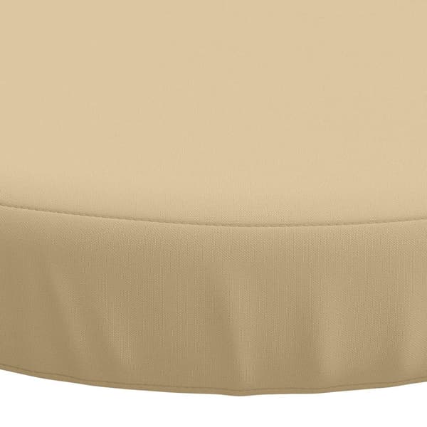 4-delade Sittdynor SOEST 4 st 100% Polyester Beige Ø 40 x 7 cm