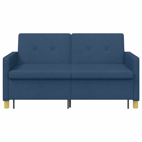 Pull Out Sofa Bed Blå Tyg