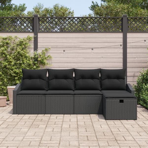 Soffset med kudde 6 pcs konstrotting