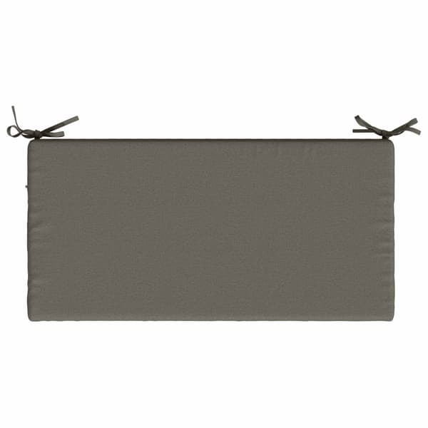 Bänk kudde SOEST 100% Polyester Grå 60 x 40 x 5 cm