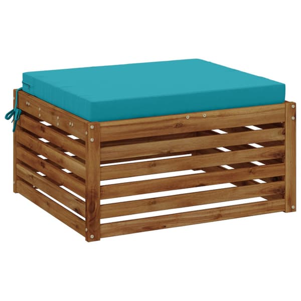 1-delad Sittdyna SOEST 100% Polyester Turkos 60 x 60 x 7 cm
