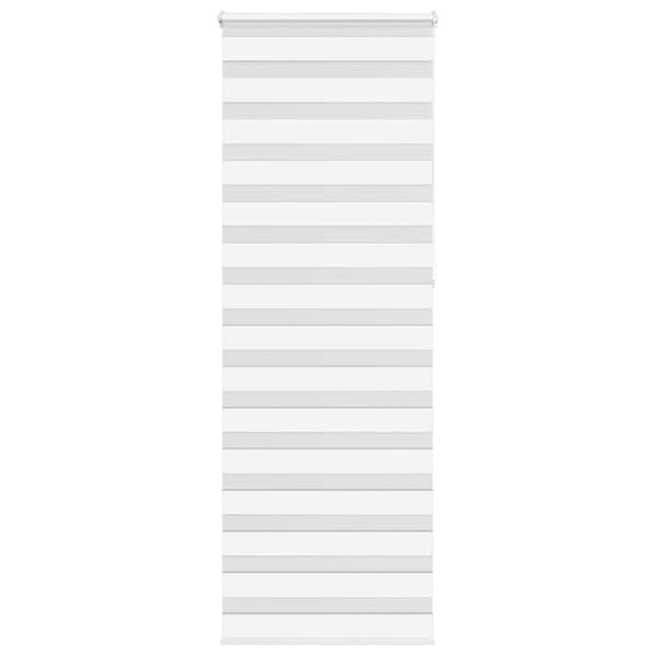 Rullgardin zebra vit 85x230 cm tyg bredd 80,9 cm polyester