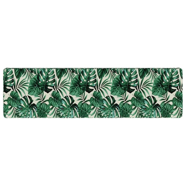 2-delade Bänk Kuddar VUGHT 2 st 100% Polyester Bladmönster