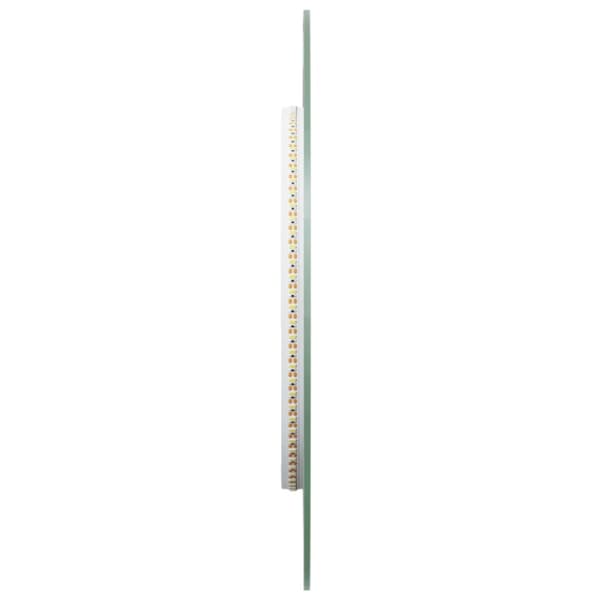 Badrumsspegel LED 80x35 cm oval