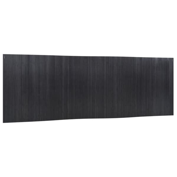Rumsavdelare grå bredd 600 cm höjd 165 cm bambu