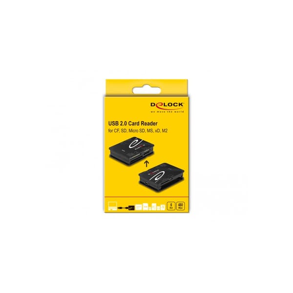 Delock kortläsare - USB 2.0
