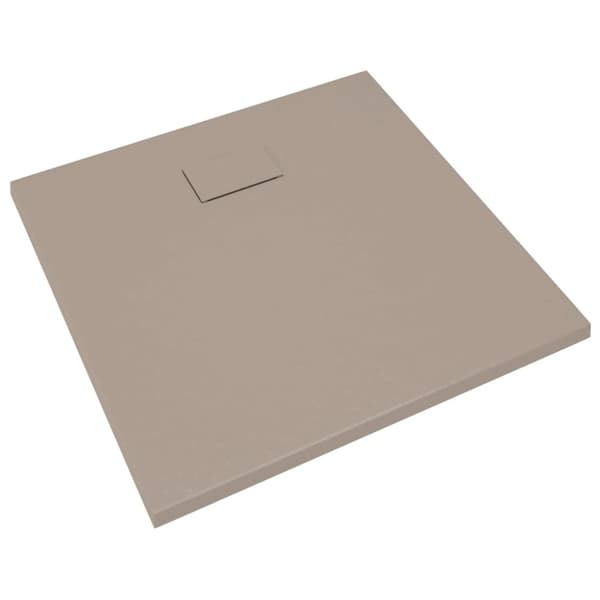 Duschkar SMC brun 90x80 cm