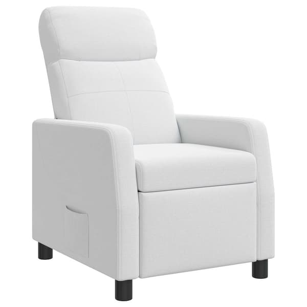 Recliner Vit Tyg