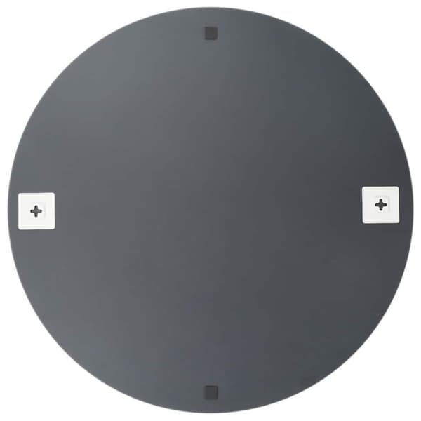 Väggspegel rund 60 cm glas