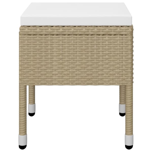 Matgrupp för trädgården 5 delar beige