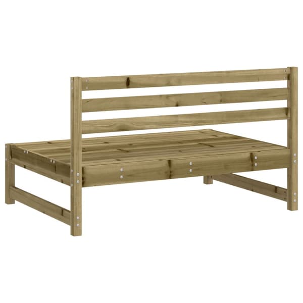 Mittensoffor 2 st 120x80 cm impregnerad furu