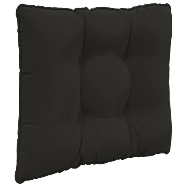 Utomhus Soffa Kudde 3 pcs Svart Polyester