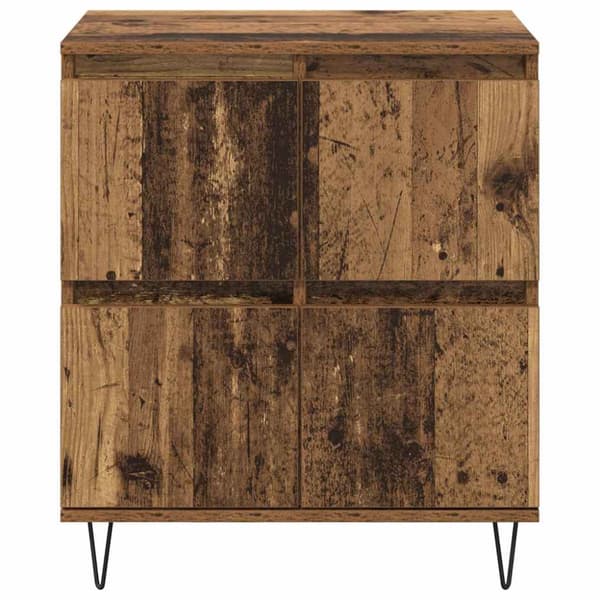 Sideboard Gammalt trä 60 x 35 x 70 cm