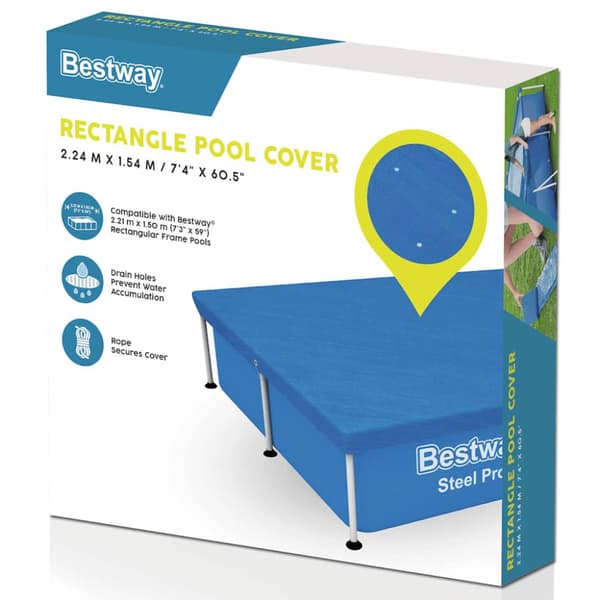 Bestway Poolöverdrag Flowclear 221x150 cm