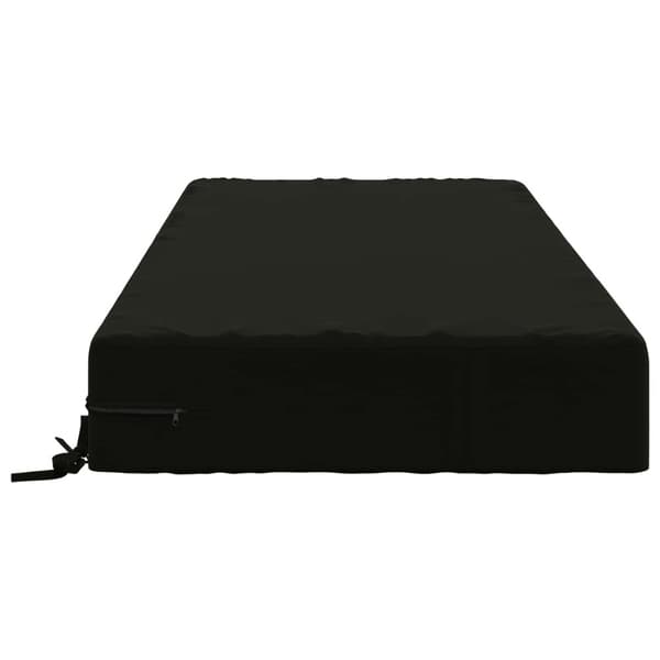 Sittkudde SOEST 100% Polyester Svart 120 x 60 x 15 cm
