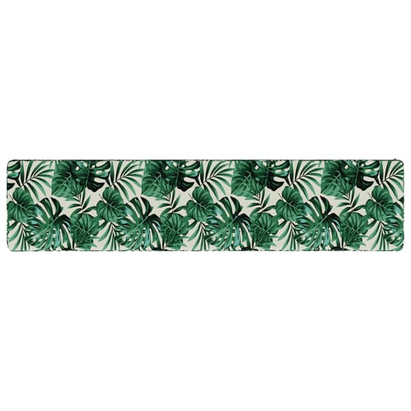 2-delade Bänk Kuddar VUGHT 2 st 100% Polyester Bladmönster