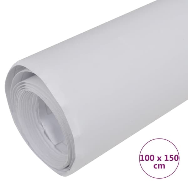 Bilfoliering matt vit 100x150 cm