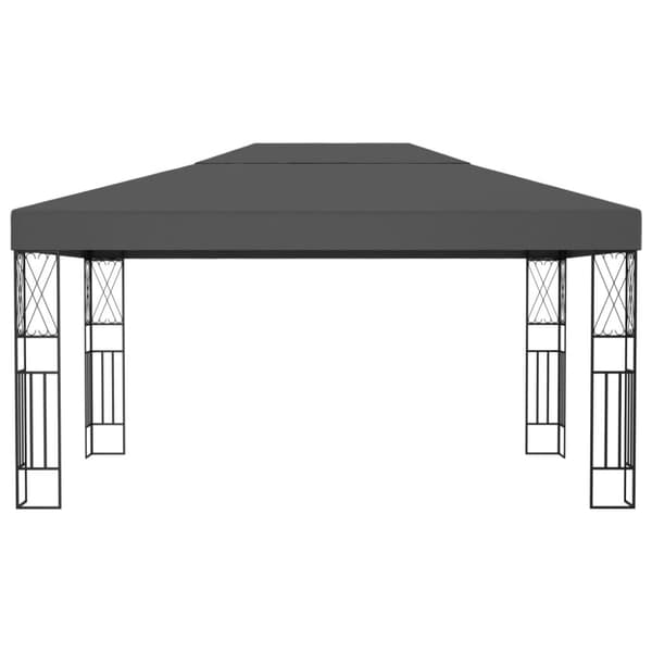 Paviljong 3x4 m antracit tyg