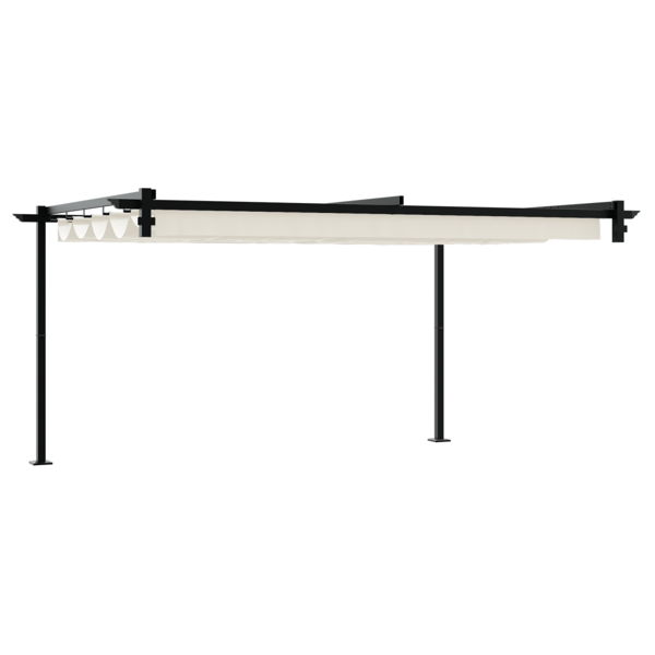 Paviljong Kräm 400 x 300 x 200 cm Polyester
