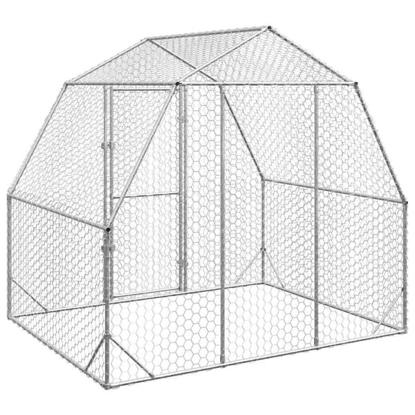 Hönsgård 2,5x2x2,25 m galvaniserat stål