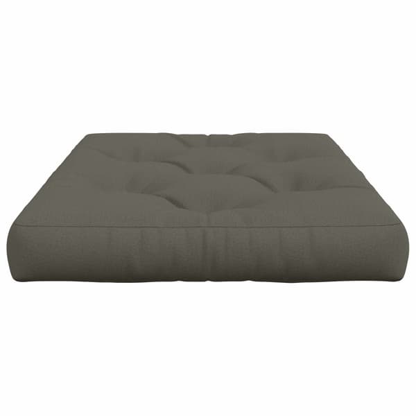 Pallkudd VIANEN 100% Polyester Grå 120 x 60 x 12 cm