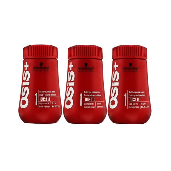 3-pack Schwarzkopf Osis Dust It