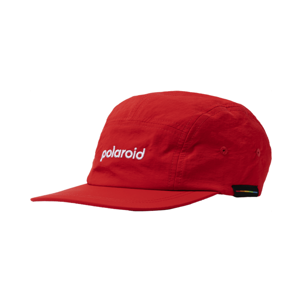 Polaroid Cap 5 Panel Red