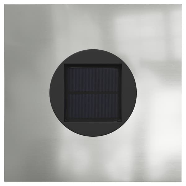 Solar LED Stig Ljus 2 pcs Silver Galvaniserad