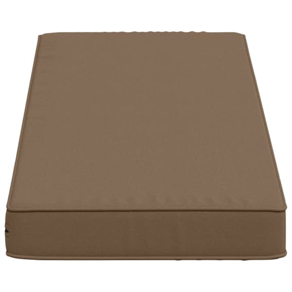 2-delade Bänk Kuddar VUGHT 2 st 100% Polyester Taupe