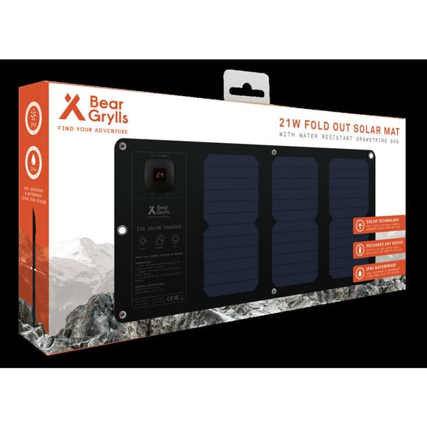 Bear Grylls 21W Solpanel