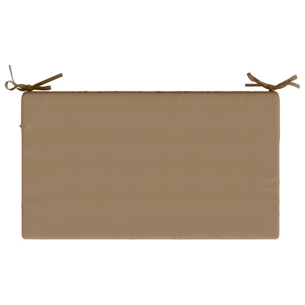 Sittkudde SOEST 100% Polyester Taupe 70 x 40 x 10 cm