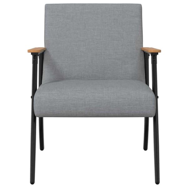 fåtölj Ljusgrå tyg