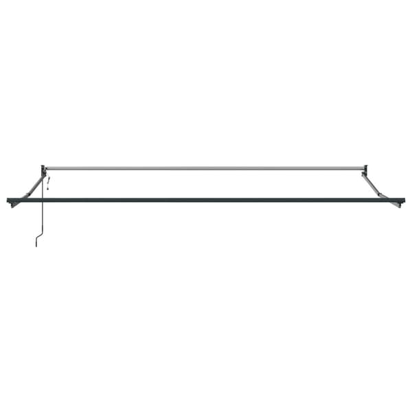 Markis Antracit 4 x 2 m Polyester och metall