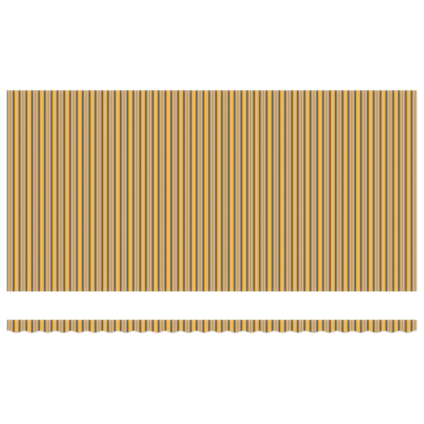 Utfällbar markis Flerfärgsdesign 600 × 300 cm