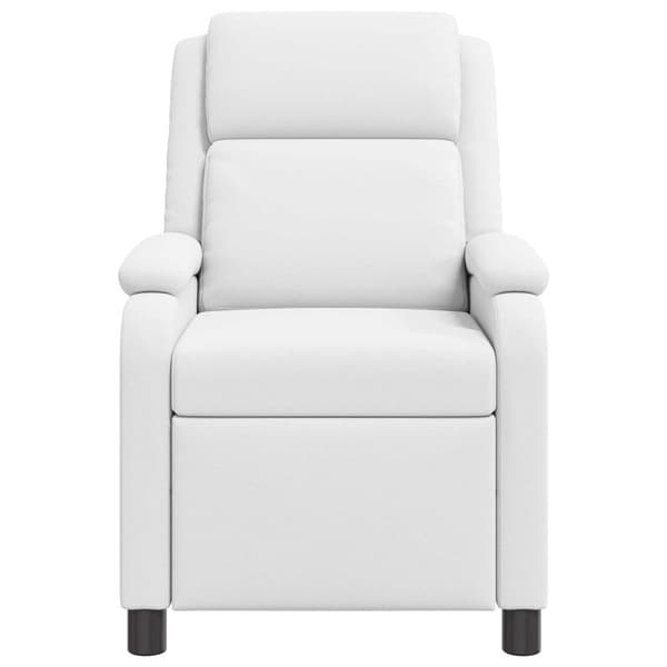 Recliner Vit Konstläder