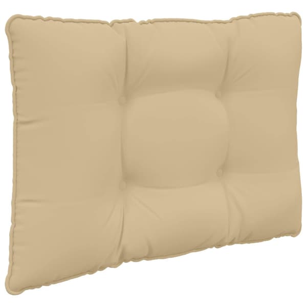 Utomhus Soffa Kudde 2 pcs Beige Polyester