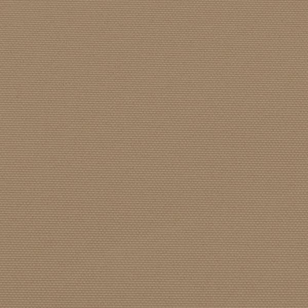 Infällbar sidomarkis taupe 140x600 cm
