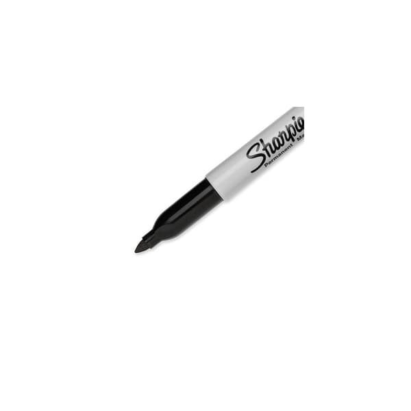 Märkpenna SHARPIE F svart 32+4/fp