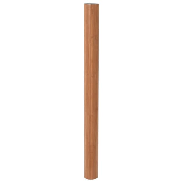 Rumsavdelare brun bredd 600 cm höjd 165 cm bambu