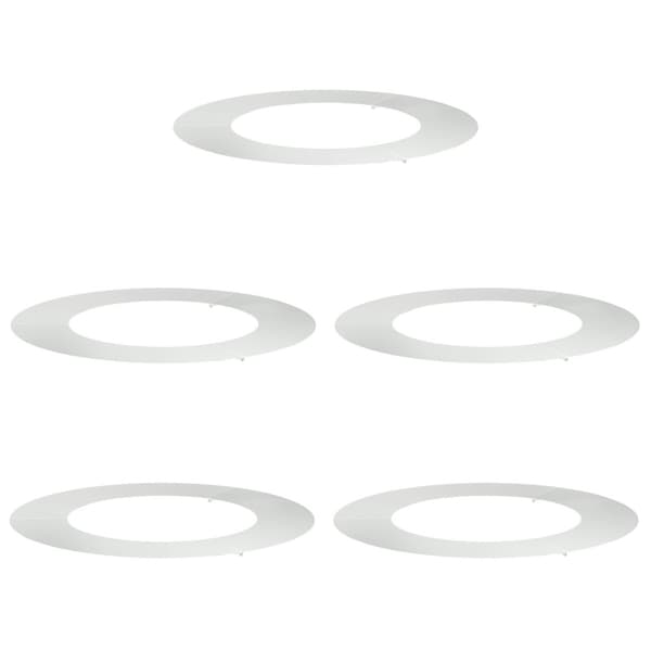 lämplig för Flat Trädringar 5 pcs Silver Ø50 / 80 cm