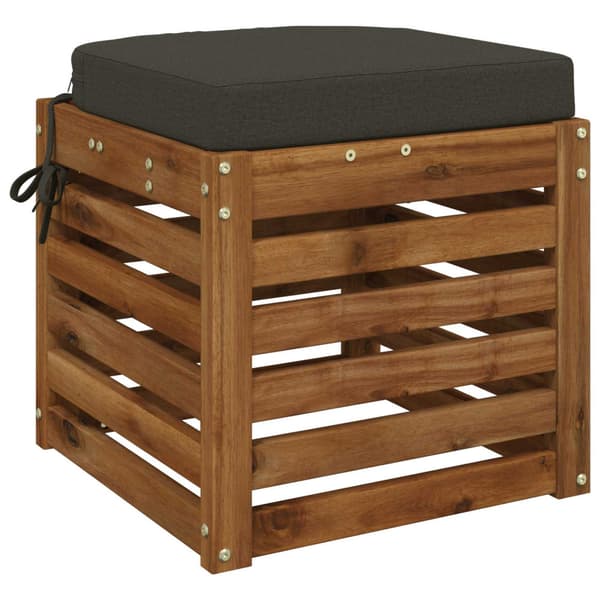 1-delad Sittkudde SOEST 100% Polyester Antracit 45 x 45 x 7 cm