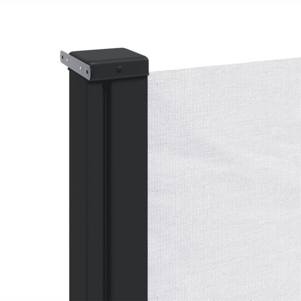 Infällbar sidomarkis vit 200x600 cm