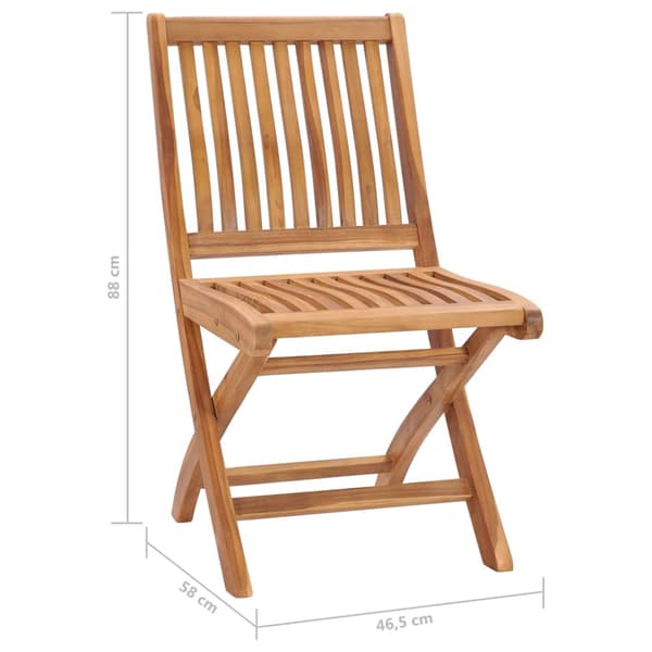 Trädgårdsstolar med gråa dynor 2 st massiv teak