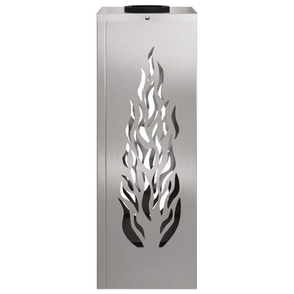 Solar LED Stig Ljus 2 pcs Silver Rostfritt stål