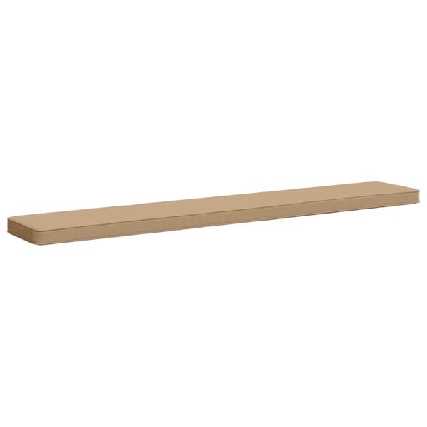 2-delade Bänk Kuddar VUGHT 2 st 100% Polyester Sand