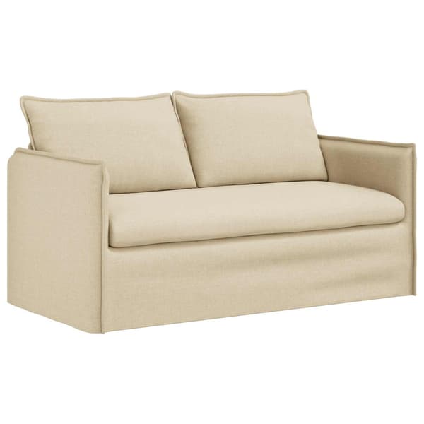 Soffa Kräm 156 x 82 x 85 cm tyg