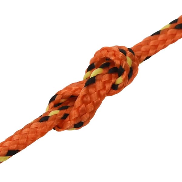 Båtlina orange 2 mm 50 m polypropen