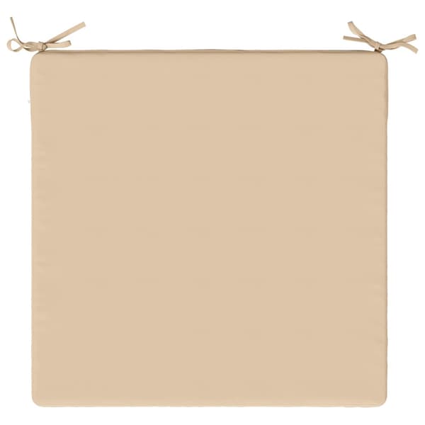 1-delad Sittdyna SOEST 100% Polyester Gräddvit 60 x 60 x 3 cm