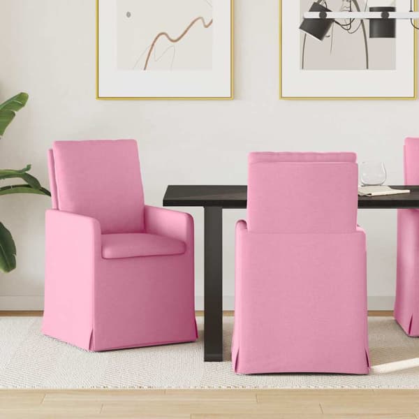 Matstolar 2 pcs Rosa 57 x 67 x 98 cm tyg